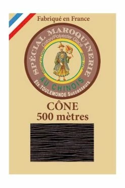 Fil Maroquinerie Petit Cône 28/4 - 901 - Marron Foncé