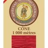 Fil Maroquinerie Petit Cône 50/3 - 128 - Rouge