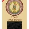 Fil Maroquinerie Petit Cône 50/3 - 180 - Noir