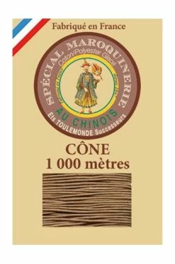 Fil Maroquinerie Petit Cône 50/3 - 185 - Beige