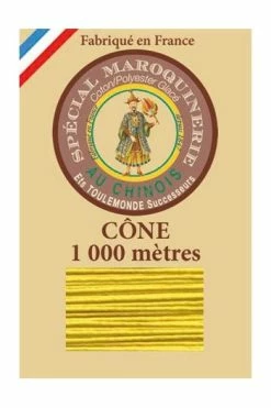 Fil Maroquinerie Petit Cône 50/3 - 259 - Soleil