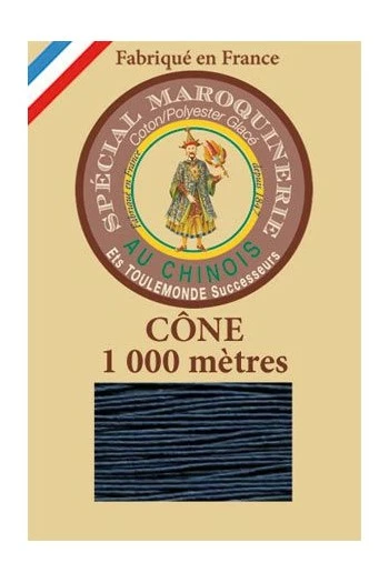 Fil Maroquinerie Petit Cône 50/3 - 266 - Bleu 1 Fil Maroquinerie Petit Cône 50/3 - 266 - Bleu