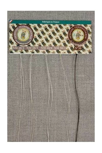 Fil Maroquinerie Petit Cône 50/3 - 346 - Aubergine 6 Fil Maroquinerie Petit Cône 50/3 - 346 - Aubergine – Image 6