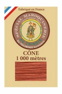 Fil Maroquinerie Petit Cône 50/3 - 420 - Citrouille