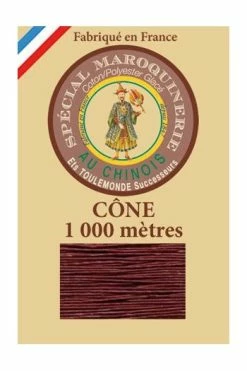 Devant 41 Fil Maroquinerie Petit Cône 50/3 - 425 - Brique