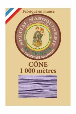 Fil Maroquinerie Petit Cône 50/3 - 497 - Mauve