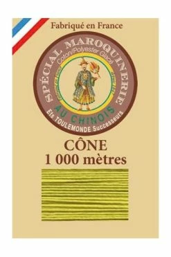 Fil Maroquinerie Petit Cône 50/3 - 519 - Anis