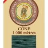 Fil Maroquinerie Petit Cône 50/3 - 750 - Paon