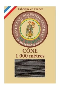 Fil Maroquinerie Petit Cône 50/3 - 872 - Ardoise