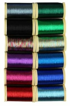 Fil Métallisé Boîte 12 Tons Vifs