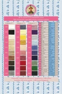 Fil Patchwork Boîte 12 Tons Vifs 10 Fil Patchwork Boîte 12 Tons Vifs -artisanat Soldes Magasin fil patchwork boite 12 tons vifs 3