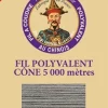 Fil Polyester Grand Cône 120 - Cendre