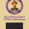 Fil Polyester Grand Cône 150 - Charbon
