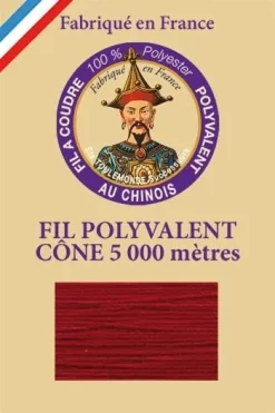 Fil Polyester Grand Cône 226 - Ponceau