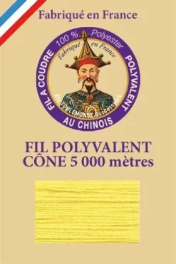 Fil Polyester Grand Cône 320 - Soleil