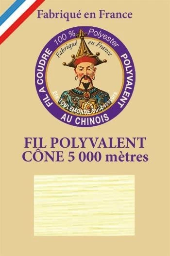 Fil Polyester Grand Cône 376 - Poussin 1 Fil Polyester Grand Cône 376 - Poussin