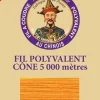 Fil Polyester Grand Cône 410 - Mandarine