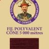 Fil Polyester Grand Cône 450 - Aubergine