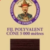 Fil Polyester Grand Cône 480 - Café
