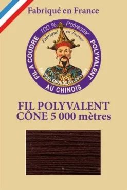 Fil Polyester Grand Cône 480 - Café