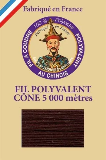 Fil Polyester Grand Cône 480 - Café 1 Fil Polyester Grand Cône 480 - Café