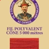 Fil Polyester Grand Cône 507 - Géranium