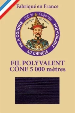 Fil Polyester Grand Cône 650 - Marine