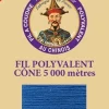Fil Polyester Grand Cône 720 - Pétrole