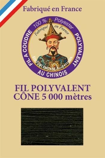 Fil Polyester Grand Cône 820 - Sapin 1 Fil Polyester Grand Cône 820 - Sapin