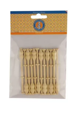 Fuseaux Dentelle En Buis Par 12