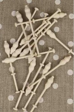 Fuseaux Dentelle En Buis Par 6 -artisanat Soldes Magasin fuseaux dentelle en buis par 6 2