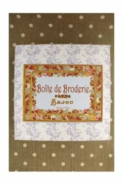 Grande Boîte Ouvrage Broderie Bleue 7 Grande Boîte Ouvrage Broderie Bleue -artisanat Soldes Magasin grande boite ouvrage broderie bleue 2