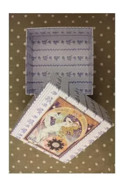 Grande Boîte Ouvrage Carte Étoilée -artisanat Soldes Magasin grande boite ouvrage carte etoilee 1