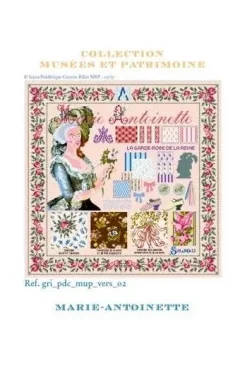 Grille De Point De Croix Marie-Antoinette