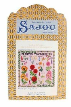 Grille De Point De Croix Plantes Tinctoriales -artisanat Soldes Magasin grille de point de croix plantes tinctoriales 5