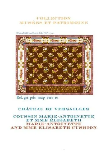 Grille Grand Coussin Tapisserie Marie Antoinette 1 Grille Grand Coussin Tapisserie Marie Antoinette