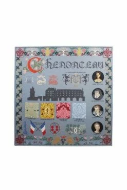 Grille Point De Croix Château De Chenonceau 12 Grille Point De Croix Château De Chenonceau -artisanat Soldes Magasin grille point de croix chateau de chenonceau 2