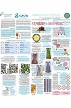 Grille Point De Croix Napoléon Et Joséphine -artisanat Soldes Magasin grille point de croix napoleon et josephine 2