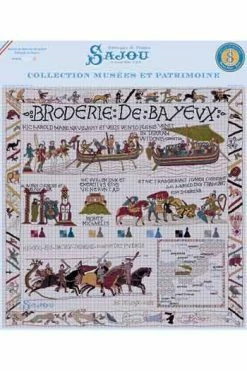 Grille Point De Croix Tapisserie De Bayeux -artisanat Soldes Magasin grille point de croix tapisserie de bayeux 1