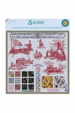 Grille Point De Croix Toiles De Jouy Historiques 14 Grille Point De Croix Toiles De Jouy Historiques -artisanat Soldes Magasin grille point de croix toiles de jouy historiques 1