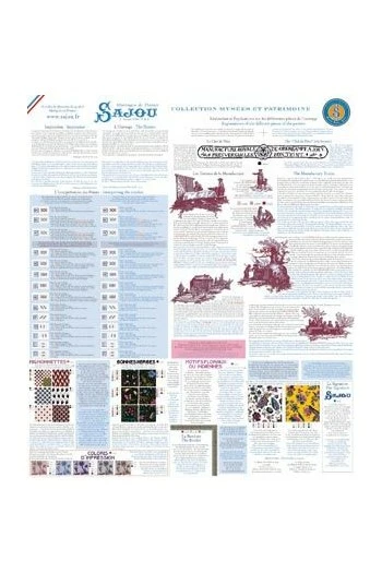 Grille Point De Croix Toiles De Jouy Historiques 4 Grille Point De Croix Toiles De Jouy Historiques – Image 4