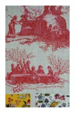 Grille Point De Croix Toiles De Jouy Historiques 18 Grille Point De Croix Toiles De Jouy Historiques -artisanat Soldes Magasin grille point de croix toiles de jouy historiques 5