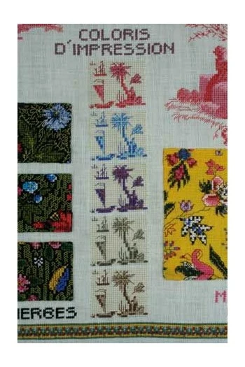 Grille Point De Croix Toiles De Jouy Historiques 8 Grille Point De Croix Toiles De Jouy Historiques – Image 8