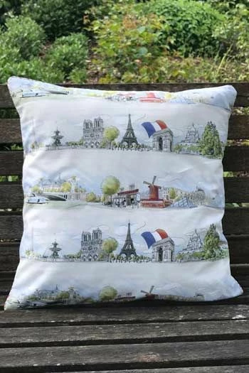 Housse Coussin 40 X 40cm Paris 1 Housse Coussin 40 X 40cm Paris