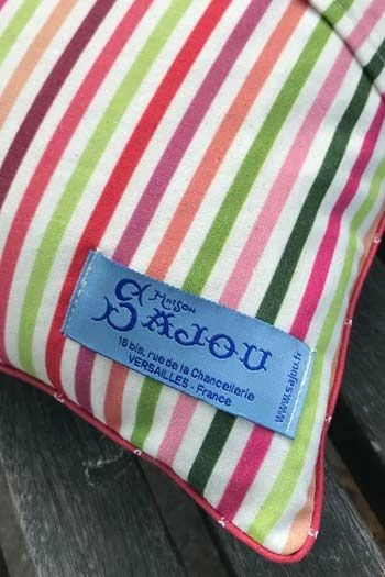 Housse Coussin 40 X 40cm Roses De Joséphine 4 Housse Coussin 40 X 40cm Roses De Joséphine – Image 4