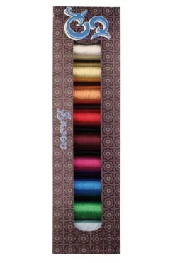 Huit Bobines Fil Métallisé Boîte Cadeau 1