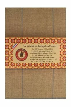 Huit Bobines Fils Bricolage Boîte Cadeau -artisanat Soldes Magasin huit bobines fils bricolage boite cadeau 1