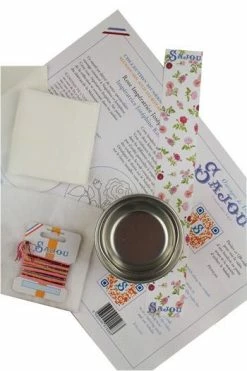 Kit Broderie Boîte Rose Impératrice Joséphine -artisanat Soldes Magasin kit broderie boite rose imperatrice josephine 2