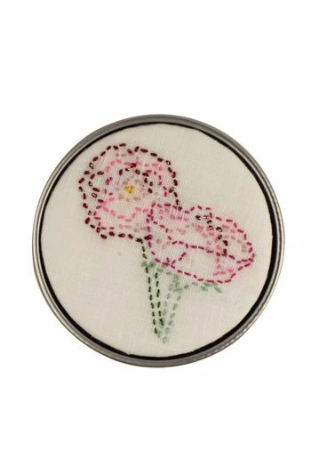 Kit Broderie Boîte Rose Souvenir Joséphine 2 Kit Broderie Boîte Rose Souvenir Joséphine – Image 2