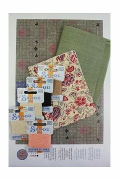 Kit De Point De Croix Cabinet Vert -artisanat Soldes Magasin kit de point de croix cabinet vert 2